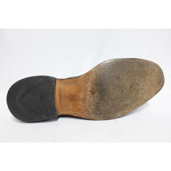 ALLEN EDMONDS Boulevard Black 9.5B-US/9UK/43.5EU Narrow Vintage Wingtip Oxfords main image 3